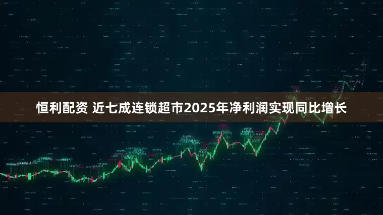 恒利配资 近七成连锁超市2025年净利润实现同比增长